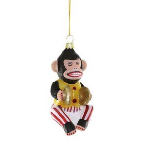 Cody Foster Vintage Toy Monkey Ornament